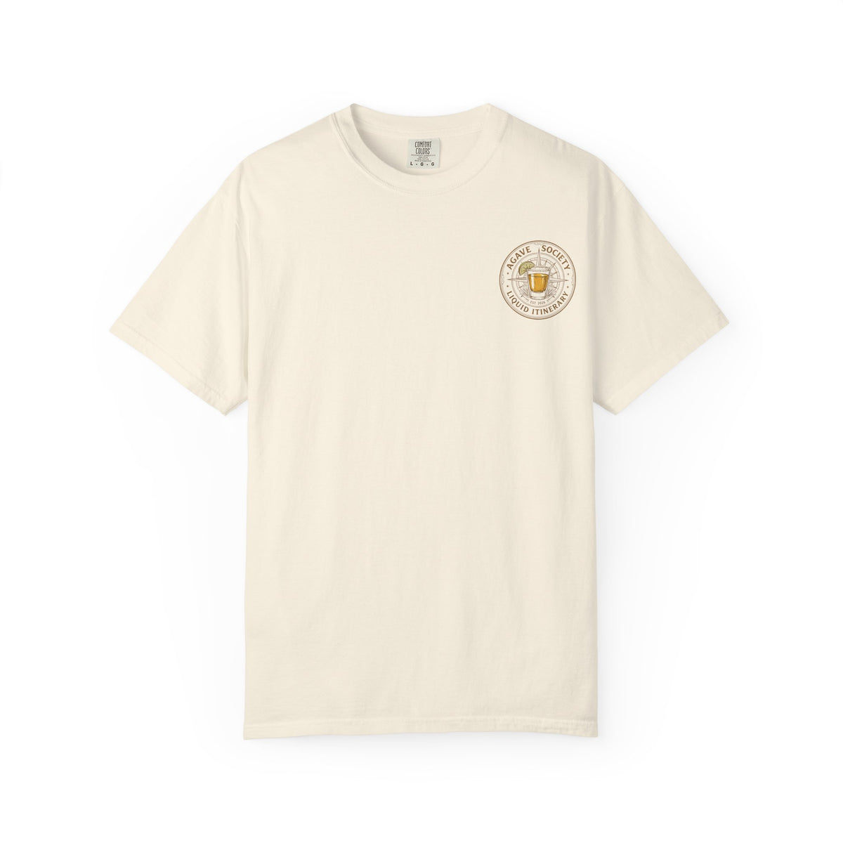 Tequila Passport Graphic T-Shirt — Vintage Adventure Journal Tee