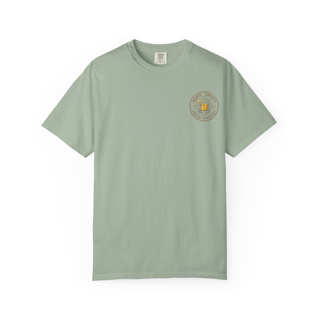 Tequila Passport Graphic T-Shirt — Vintage Adventure Journal Tee