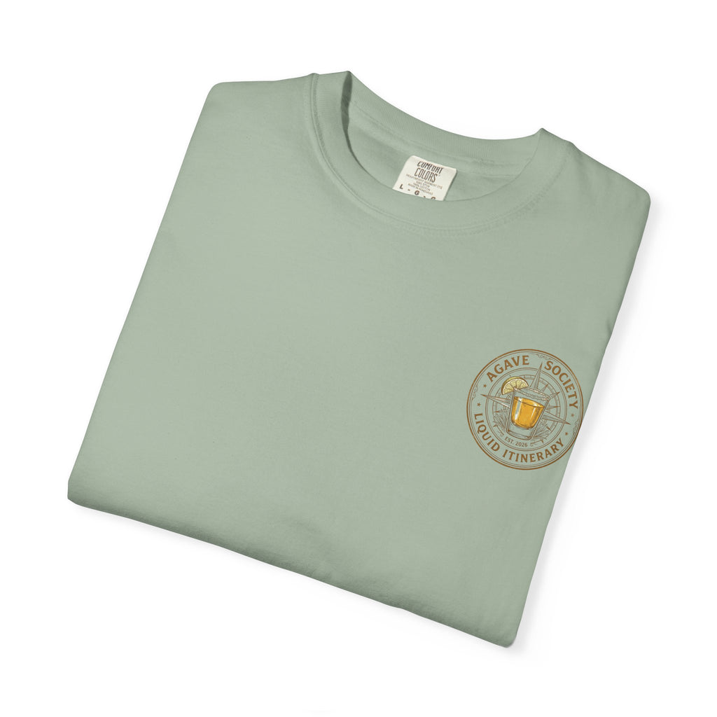 Tequila Passport Graphic T-Shirt — Vintage Adventure Journal Tee