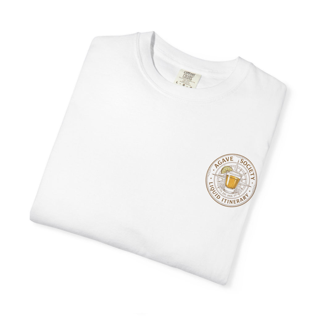 Tequila Passport Graphic T-Shirt — Vintage Adventure Journal Tee
