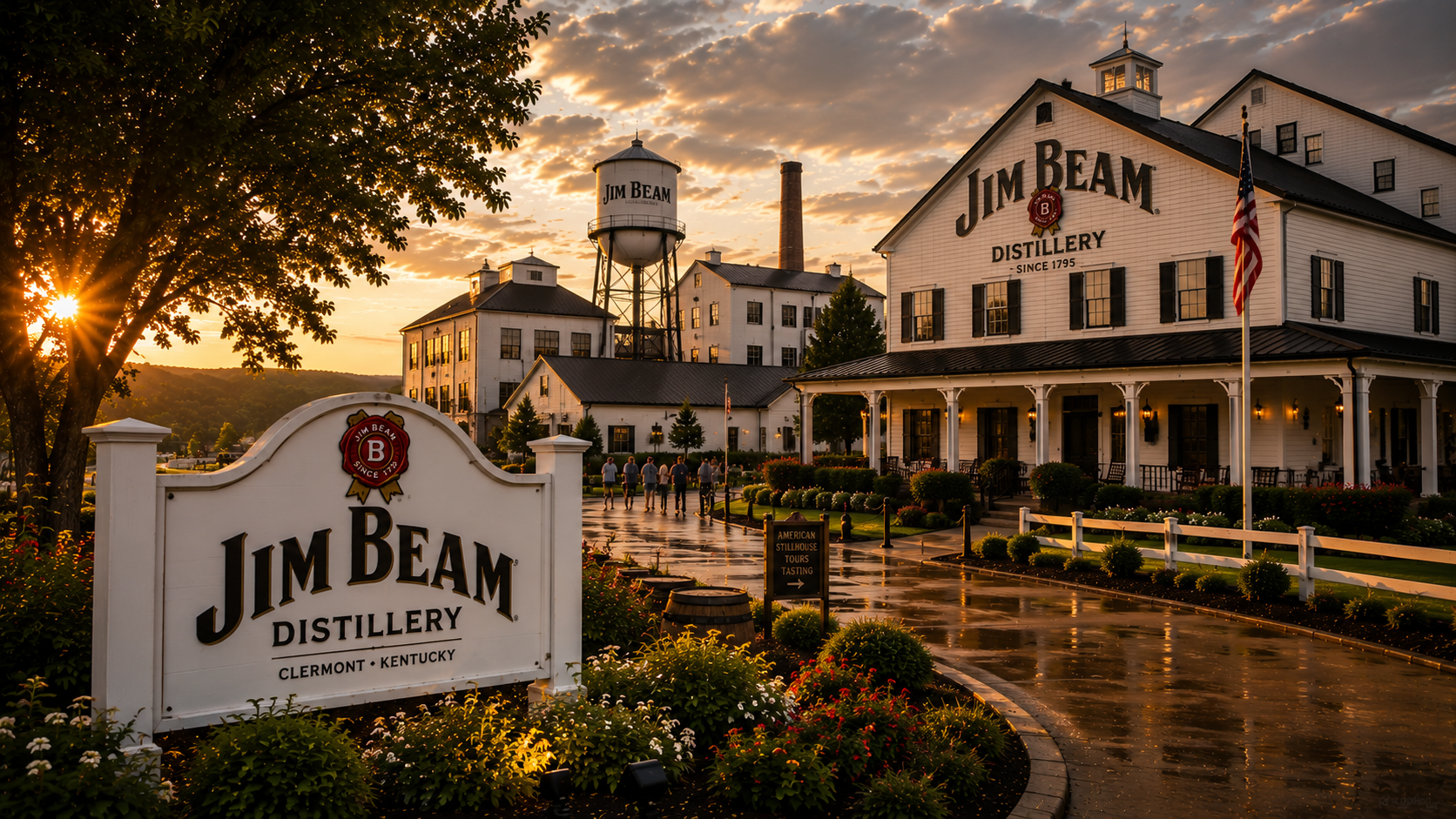 James B. Beam destination